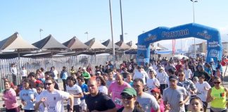 Corrida familiar se tomó borde costero Corrida familiar se tomó borde costero