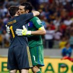 abrazo casillas – buffon