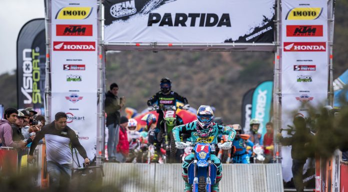 Con final fotográfico se definió el Campeonato Enduro FIM en Papudo