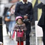 David Beckman y su hija scooter