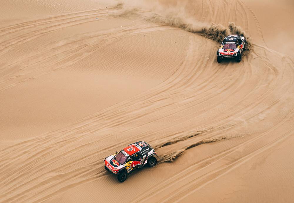 Cyril Despres y Carlos Sainz