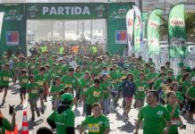 Más de 5 mil escolares acompañaron el Tour Corridas MILO