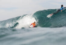 2 chilenas destacaron en el inicio del Campeonato Mundial Antofagasta Bodyboard Festival 2024