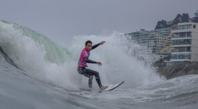 ¿Es la erosión responsable de la suspensión de la segunda fecha de circuito nacional de Surf? Foto: Latinwave